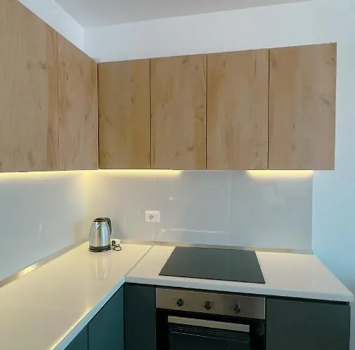 Urban Serenity Skyline View 2 地拉那