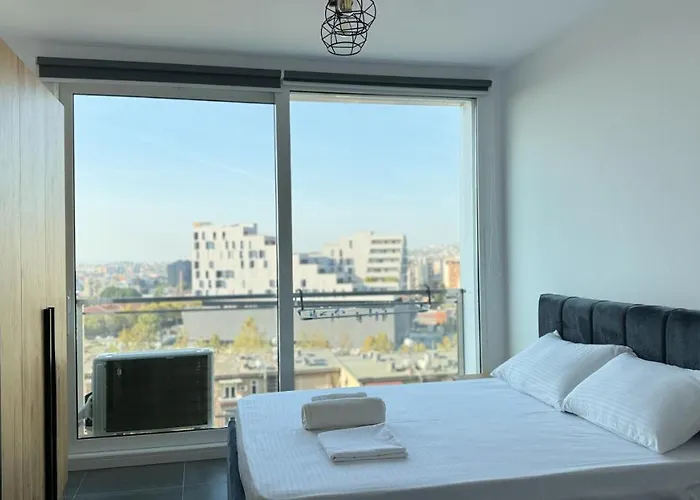 Urban Serenity Skyline View 2